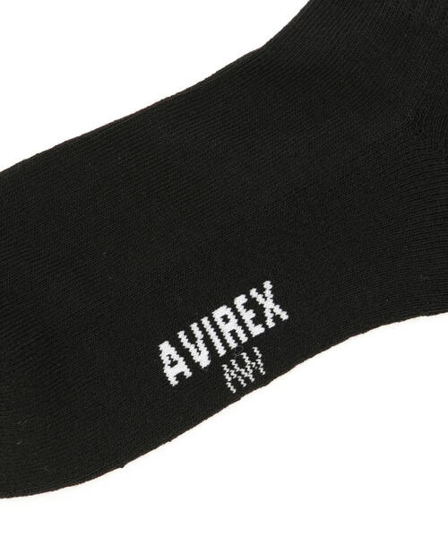 AVIREX（アヴィレックス）の「《直営店限定》TOM CAT 1975 SOX/トムキャット ソックス（ソックス/靴下・レディース・ホワイト/ブラック・F）」の11枚目の写真