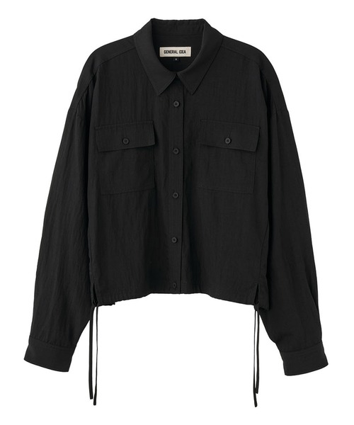 GENERAL IDEA(ジェネラルアイデア)の「GENERAL IDEA/ジェネラルアイディア pocket blouson shirts シャツ(シャツ/ブラウス・レディース・ブラック/ピンク/ブルー/アイボリー・L/M/S)」の19枚目の写真