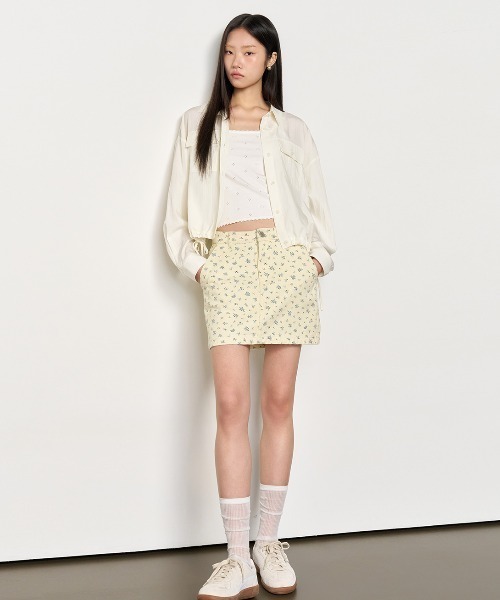 GENERAL IDEA(ジェネラルアイデア)の「GENERAL IDEA/ジェネラルアイディア pocket blouson shirts シャツ(シャツ/ブラウス・レディース・ブラック/ピンク/ブルー/アイボリー・L/M/S)」の14枚目の写真