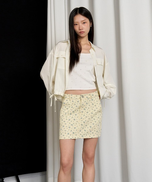 GENERAL IDEA(ジェネラルアイデア)の「GENERAL IDEA/ジェネラルアイディア pocket blouson shirts シャツ(シャツ/ブラウス・レディース・ブラック/ピンク/ブルー/アイボリー・L/M/S)」の13枚目の写真