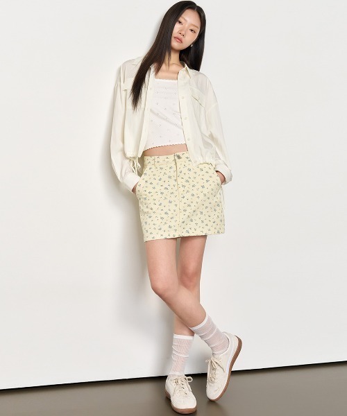 GENERAL IDEA(ジェネラルアイデア)の「GENERAL IDEA/ジェネラルアイディア pocket blouson shirts シャツ(シャツ/ブラウス・レディース・ブラック/ピンク/ブルー/アイボリー・L/M/S)」の15枚目の写真