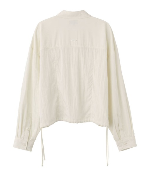 GENERAL IDEA(ジェネラルアイデア)の「GENERAL IDEA/ジェネラルアイディア pocket blouson shirts シャツ(シャツ/ブラウス・レディース・ブラック/ピンク/ブルー/アイボリー・L/M/S)」の10枚目の写真