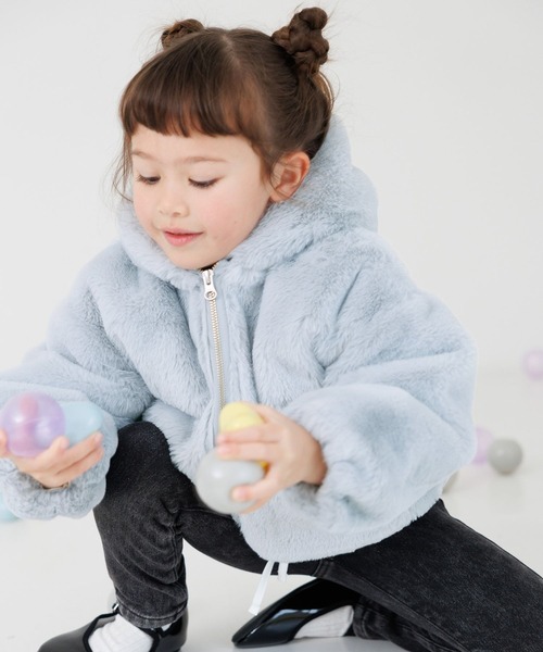 セール】洗える防風ふわもこパーカー/T/577751（ブルゾン）｜GLOBAL