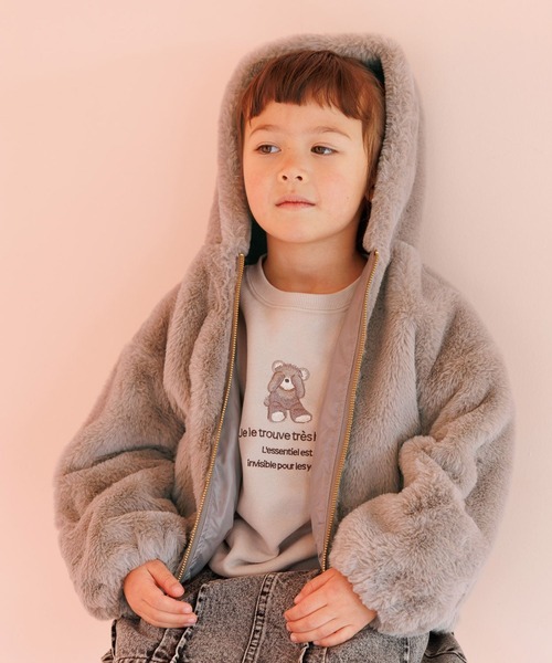 セール】洗える防風ふわもこパーカー/T/577751（ブルゾン）｜GLOBAL