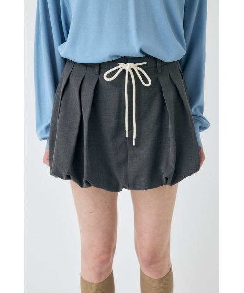 MOUSSY（マウジー）の「TUCKED BALLOON ミニスカート（スカート・レディース・ネイビー/チャコールグレー/ブラック/ブラウン系その他・1/2）」の19枚目の写真