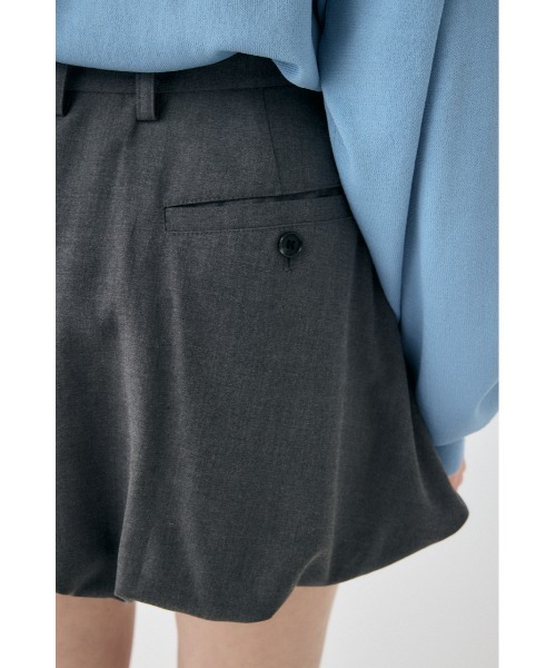 MOUSSY（マウジー）の「TUCKED BALLOON ミニスカート（スカート・レディース・ネイビー/チャコールグレー/ブラック/ブラウン系その他・1/2）」の12枚目の写真