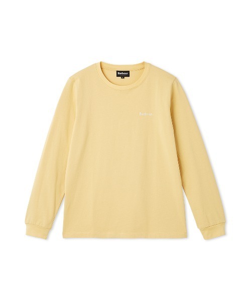 Barbour(バブアー)の「ワンポイント ロゴ ロングスリーブTシャツ"Japan Exclusive"(Tシャツ/カットソー・レディース・イエロー/グリーン/チャコールグレー/アイボリー・SMALL/MEDIUM)」の7枚目の写真