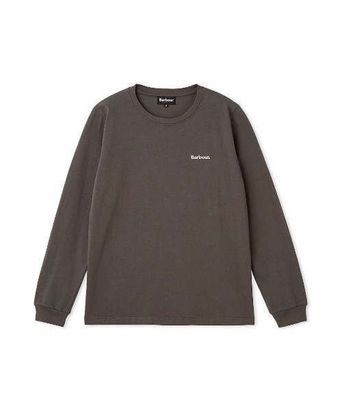 Barbour(バブアー)の「ワンポイント ロゴ ロングスリーブTシャツ"Japan Exclusive"(Tシャツ/カットソー・レディース・イエロー/グリーン/チャコールグレー/アイボリー・SMALL/MEDIUM)」の11枚目の写真
