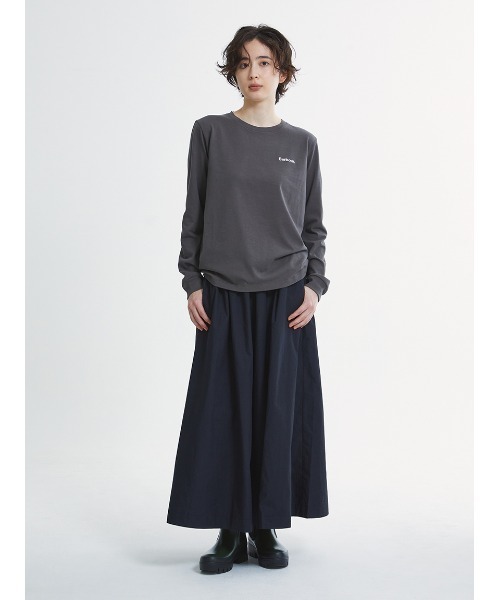 Barbour(バブアー)の「ワンポイント ロゴ ロングスリーブTシャツ"Japan Exclusive"(Tシャツ/カットソー・レディース・イエロー/グリーン/チャコールグレー/アイボリー・SMALL/MEDIUM)」の22枚目の写真