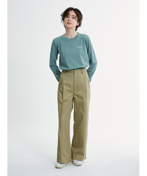 Barbour(バブアー)の「ワンポイント ロゴ ロングスリーブTシャツ"Japan Exclusive"(Tシャツ/カットソー・レディース・イエロー/グリーン/チャコールグレー/アイボリー・SMALL/MEDIUM)」の19枚目の写真