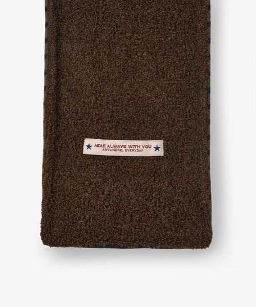 POCKET HOOD MUFFLER（マフラー）｜aeae（エーイーエーイー）の