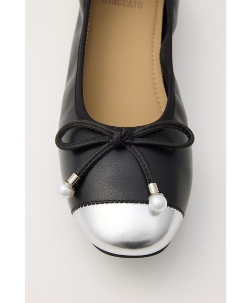 STACCATO(スタッカート)の「ライラ-ライトバレエ(バレエシューズ・レディース・ベージュ系その他/ブラック系その他・22.5cm/23.0cm/23.5cm/24.0cm/24.5cm)」の10枚目の写真