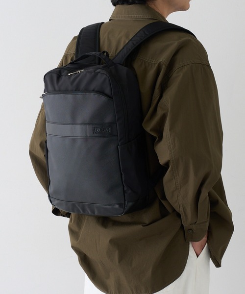 MAGASIN DE MODE TOOLS(マガジンデモードトゥールズ)の「【MAGASIN DE MODE TOOLS】ナイロンツイル ビジネスバッグ 6108 MKS(ビジネスバッグ・メンズ・ブラック/ネイビー・FREE)」の2枚目の写真