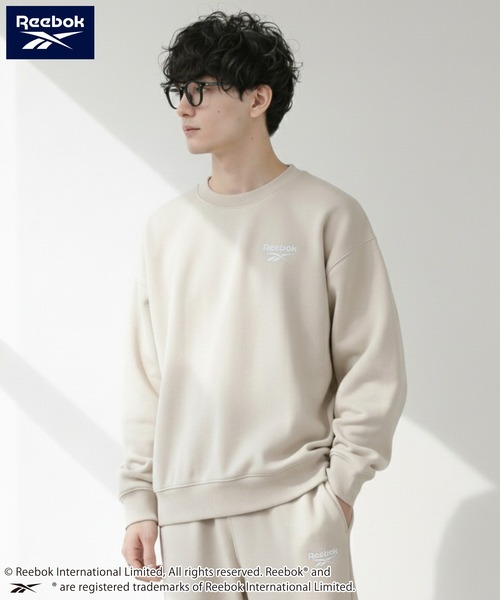 Reebok（リーボック）の「【Karlas別注】Reebok/リーボック スウェット セットアップ 上下セット 裏起毛 ワンポイントロゴ（セットアップ・メンズ・ブラック/ブラウン/グレー系その他・LL/L/M）」の2枚目の写真