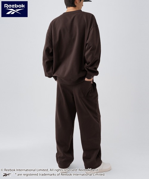 Reebok（リーボック）の「【Karlas別注】Reebok/リーボック スウェット セットアップ 上下セット 裏起毛 ワンポイントロゴ（セットアップ・メンズ・ブラック/ブラウン/グレー系その他・LL/L/M）」の14枚目の写真