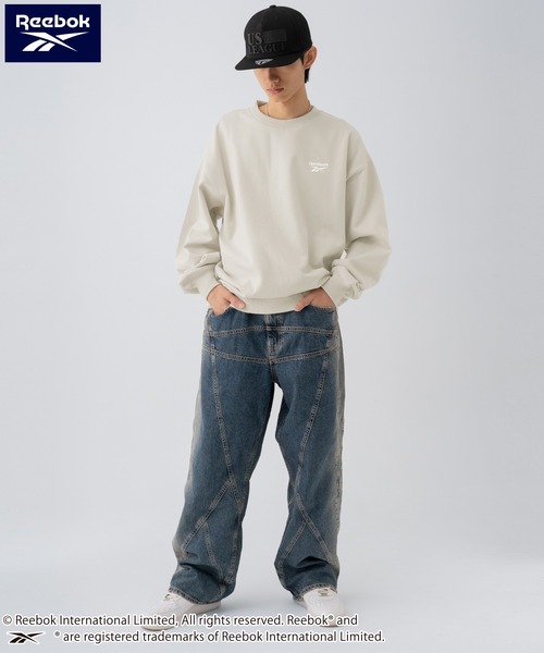 Reebok（リーボック）の「【Karlas別注】Reebok/リーボック スウェット セットアップ 上下セット 裏起毛 ワンポイントロゴ（セットアップ・メンズ・ブラック/ブラウン/グレー系その他・LL/L/M）」の11枚目の写真