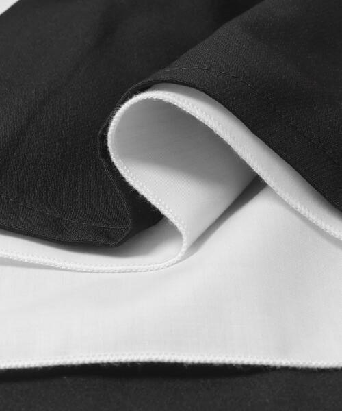 ITEMS URBANRESEARCH（アイテムズ アーバンリサーチ）の「ジャケットフリルトップス×パンツセット（セットアップ・レディース・ブラック/ライトベージュ・FREE）」の15枚目の写真