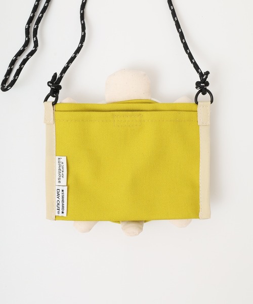 DAY OUT(デイアウト)の「【DAY OUT】TsURUSU/WELLCAME-2way mni wallet&drink holder(ショルダーバッグ・メンズ・ブラック/カーキ/ネイビー/イエロー・FREE)」の10枚目の写真