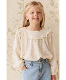 JAMIE KAY（ジェイミーケイ）の「【ONLINE限定】モスリン長袖トップスVintage Ditsy（Tシャツ/カットソー）」