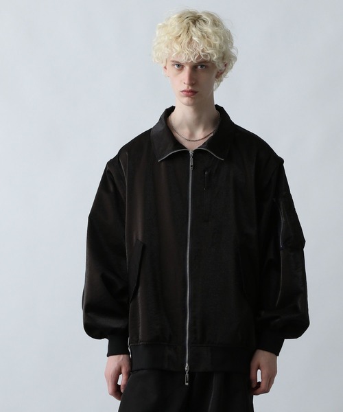 セール】【SET UP対応】2WAYボリュームMA-1ブルゾン(HARE)（ブルゾン