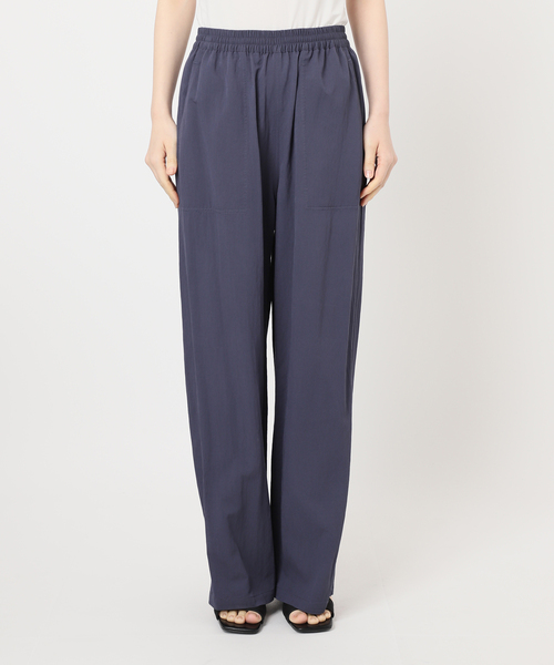 B.C STOCK（ベーセーストック）の「《追加》手洗い可 / セルロースカルゼベイカーイージーパンツ（その他パンツ・レディース・ネイビー/ライトグレー/ウッド・SMALL/MEDIUM）」の19枚目の写真