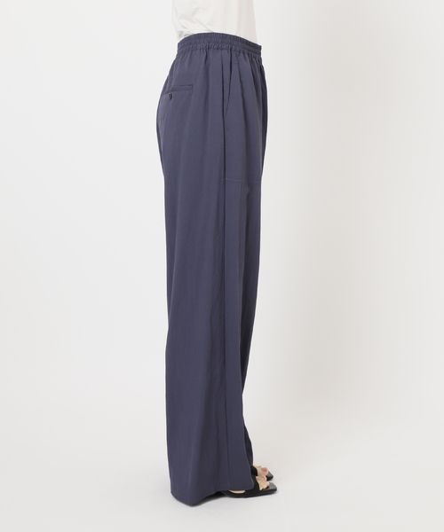 B.C STOCK（ベーセーストック）の「《追加》手洗い可 / セルロースカルゼベイカーイージーパンツ（その他パンツ・レディース・ネイビー/ライトグレー/ウッド・SMALL/MEDIUM）」の22枚目の写真