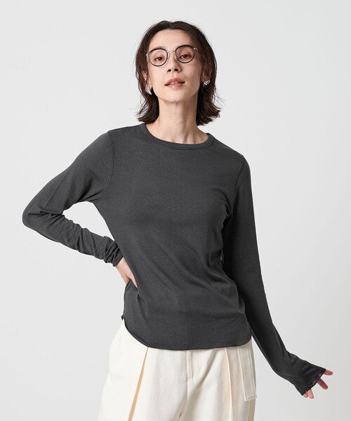 BEAUTY&YOUTH UNITED ARROWS - 新品 roku 完売 カットソー HOOKTAPE サーマル シンゾーン セルロースウールブレンド クルーネックカットソー（Tシャツ