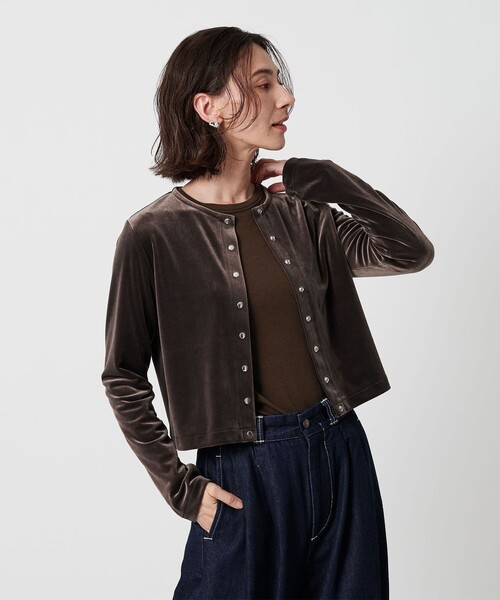 セルロースウールブレンド クルーネックカットソー（Tシャツ
