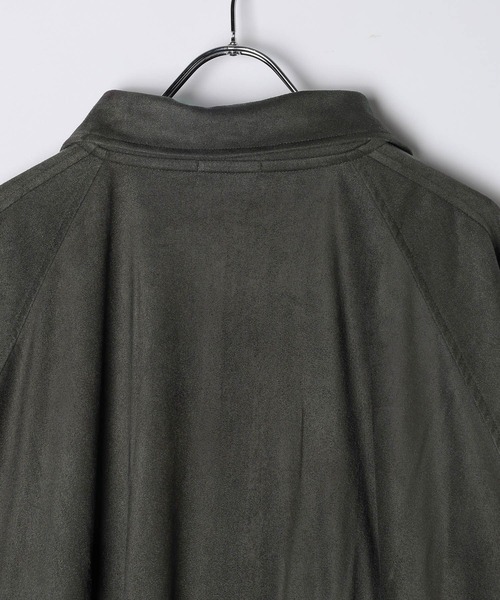 LEPSIM（レプシィム）の「フェイクスエードドロストブルゾン　582441（ブルゾン・レディース・チャコールグレー/カーキ・FREE）」の10枚目の写真