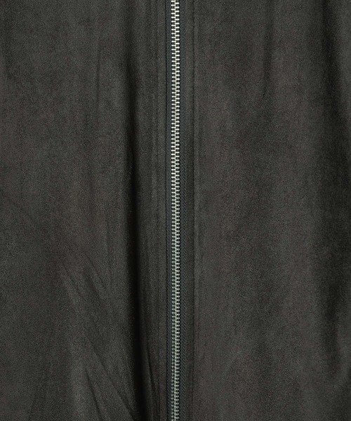 LEPSIM（レプシィム）の「フェイクスエードドロストブルゾン　582441（ブルゾン・レディース・チャコールグレー/カーキ・FREE）」の11枚目の写真