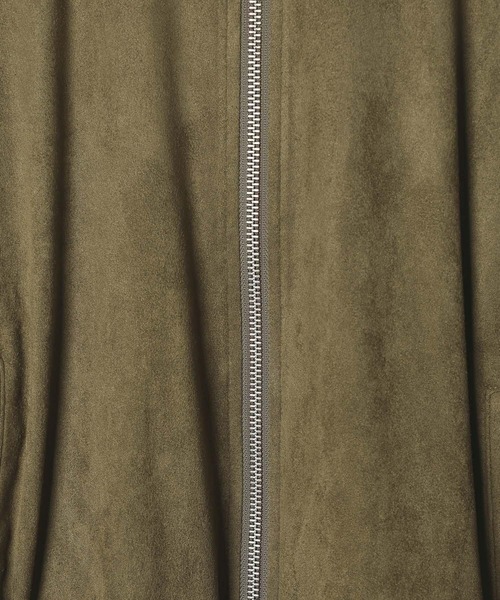 LEPSIM（レプシィム）の「フェイクスエードドロストブルゾン　582441（ブルゾン・レディース・チャコールグレー/カーキ・FREE）」の12枚目の写真