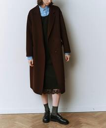 た*び様 24AW✨マルティニーク　ショートビーバーチェスターコート　ウール　ベ martinique（マルティニーク）の「martinique/カシミヤ混メルトン