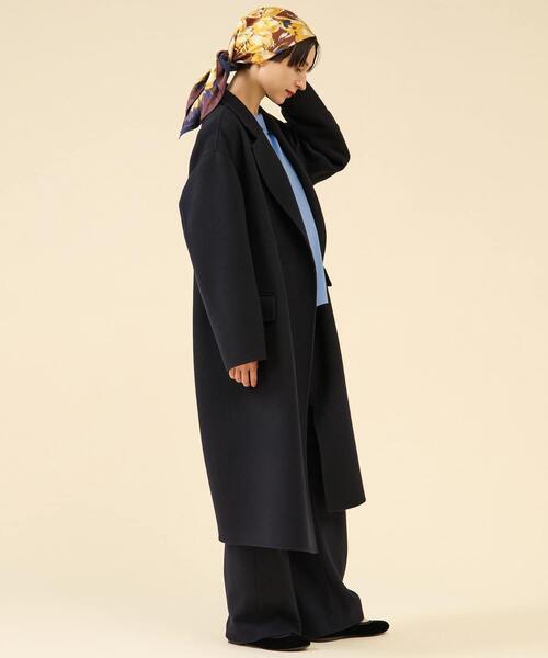 martinique（マルティニーク）の「ESSENTIAL チェスターコート（チェスターコート・レディース・ネイビー/ブラウン/グレー・FREE）」の12枚目の写真