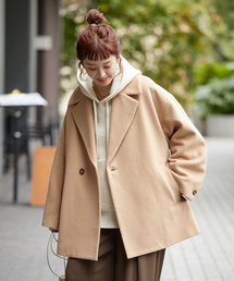 ショートメルトモッサテイラーコクーンミドル