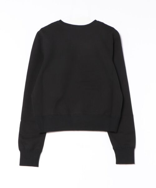 HER.（ハー）の「コンパクトスウェットプルオーバー（Tシャツ/カットソー・レディース・ブラック/オフホワイト・フリー）」の3枚目の写真