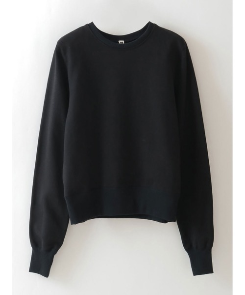 HER.（ハー）の「コンパクトスウェットプルオーバー（Tシャツ/カットソー・レディース・ブラック/オフホワイト・フリー）」の12枚目の写真