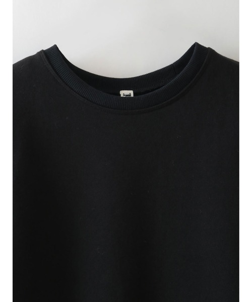 HER.（ハー）の「コンパクトスウェットプルオーバー（Tシャツ/カットソー・レディース・ブラック/オフホワイト・フリー）」の13枚目の写真