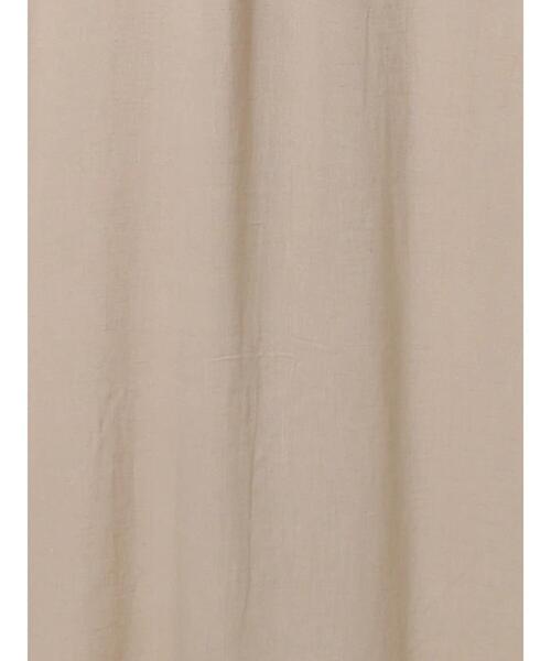 Lugnoncure（ルノンキュール）の「麻レーヨンシャツワンピース（ワンピース・レディース・ターコイズブルー/ベージュ/ブラック/ブラウン・F）」の19枚目の写真