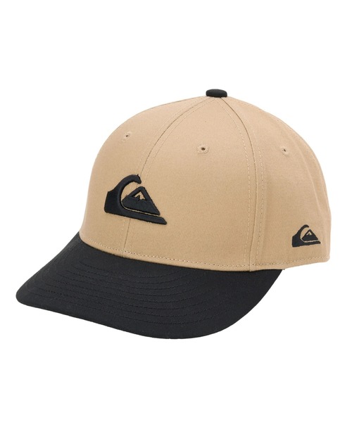Quiksilver(クイックシルバー)の「QS LOGO LOW CURVE CA /クイックシルバーロゴ刺繍キャップ(帽子)(キャップ・メンズ・チャコールグレー/ベージュ/ブラック・FREE)」の14枚目の写真