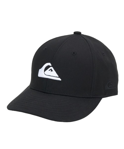 Quiksilver(クイックシルバー)の「QS LOGO LOW CURVE CA /クイックシルバーロゴ刺繍キャップ(帽子)(キャップ・メンズ・チャコールグレー/ベージュ/ブラック・FREE)」の4枚目の写真