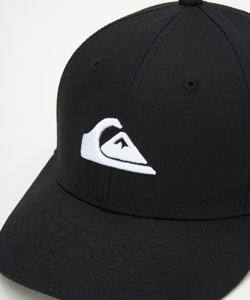Quiksilver(クイックシルバー)の「QS LOGO LOW CURVE CA /クイックシルバーロゴ刺繍キャップ(帽子)(キャップ・メンズ・チャコールグレー/ベージュ/ブラック・FREE)」の6枚目の写真