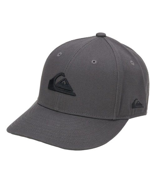 Quiksilver(クイックシルバー)の「QS LOGO LOW CURVE CA /クイックシルバーロゴ刺繍キャップ(帽子)(キャップ・メンズ・チャコールグレー/ベージュ/ブラック・FREE)」の9枚目の写真