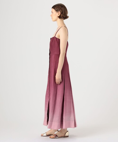TOMORROWLAND (トゥモローランド)の「GABRIELA HEARST MAGRITTE DRESS(ドレス・レディース・ボルドー/イエロー・38)」の12枚目の写真