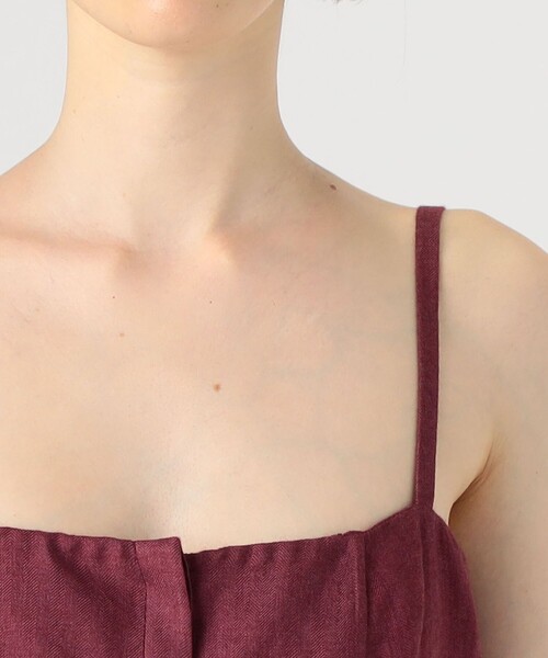 TOMORROWLAND (トゥモローランド)の「GABRIELA HEARST MAGRITTE DRESS(ドレス・レディース・ボルドー/イエロー・38)」の8枚目の写真