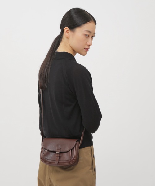 MARGARET HOWELL（マーガレットハウエル）の「SADDLE LEATHER BAG
