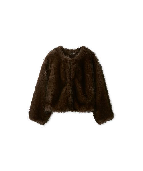 styling/（スタイリング）の「ミックスファーコート（その他アウター・レディース・キャメル/ブラウン・0/1）」の19枚目の写真