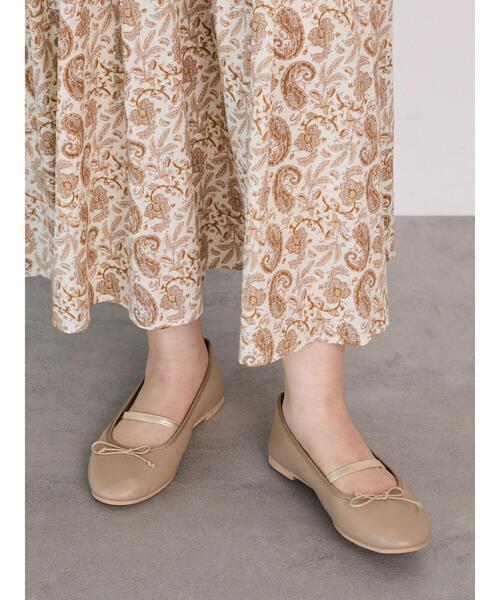 Lugnoncure(ルノンキュール)の「アソートバレエシューズ《2025autumn catalog item》(その他シューズ・レディース・ブラック/ダークブラウン/ベージュ・M/L)」の8枚目の写真