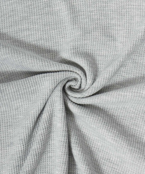 HANES（ヘインズ）の「Hanes（ヘインズ）ワッフルクルーネックロングスリーブTシャツ/パックT レディース（Tシャツ/カットソー・レディース・アイボリー/ネイビー/グレー・FREE）」の16枚目の写真