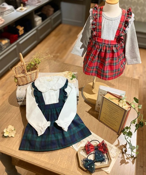 2wayフリルサロペットスカート（サロペット/オーバーオール