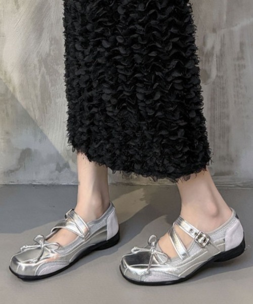 mebole(メボレ)の「メリージェーンフラットシューズ(その他シューズ・レディース・シルバー・SMALL/MEDIUM/LARGE)」の13枚目の写真